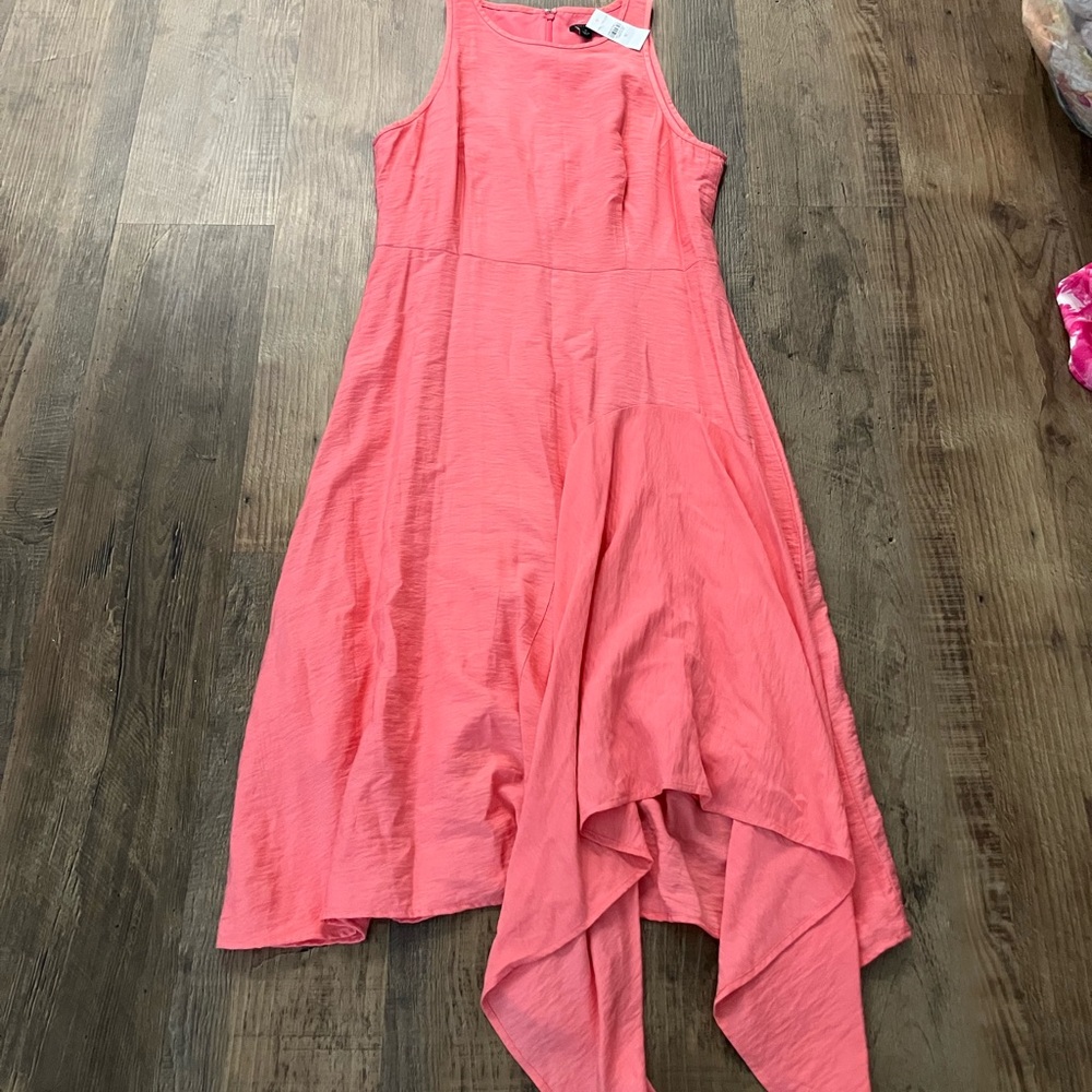 Ann Taylor Vibrant Pink Dress - Note Flaw